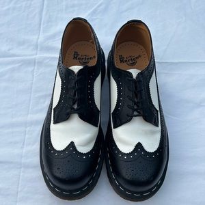 Winged Tipped Dr. Martens